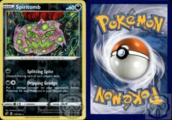 Spiritomb 116/192 R Rebel Clash Pokemon Reverse Holo NM/M - Image 2