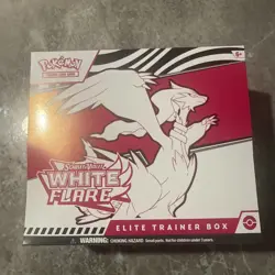 Pokemon TCG White Flare ETB Elite Trainer Box NEW Factory Sealed - FAST SHIPPING - Image 1