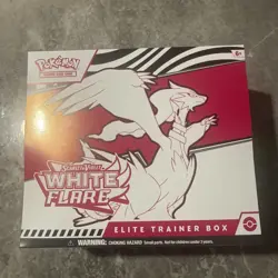 Pokemon TCG White Flare ETB Elite Trainer Box NEW Factory Sealed - FAST SHIPPING - Image 2