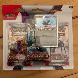 Pokemon PALDEA EVOLVED Triple Blister Varoom Promo - New & Sealed - Image 1