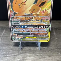 Pokemon TCG Eevee and Snorlax GX SM169 Sun & Moon Promo Holo Card - Image 4