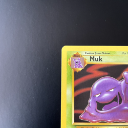 Muk 28/62 Pokemon Fossil Set Non-Holo Rare Vintage WOTC LP NM - 1 - Image 2