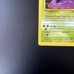 Muk 28/62 Pokemon Fossil Set Non-Holo Rare Vintage WOTC LP NM - 1 - Image 5