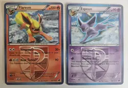 Flareon 12/116 Espeon 48/116 Pokemon TCG BW Plasma Freeze HP - Image 1