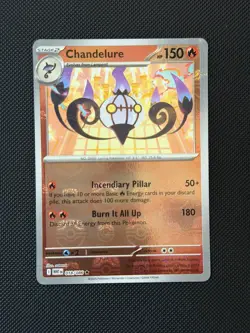 Chandelure 018/086 - Pokemon TCG - Scarlet & Violet White Flare (Masterball) - Image 1