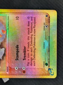 Phanpy 62/109 - Ruby and Sapphire Common Reverse Holo Pokemon TCG LP - Image 5