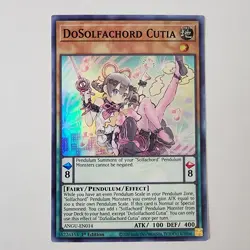 DoSolfachord Cutia - ANGU-EN014 - Super Rare - NM - 1st ed - Yugioh - Image 1
