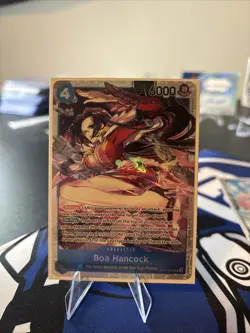 Boa Hancock ST17-004 SR Foil One Piece TCG English, Near Mint Condition - Image 1
