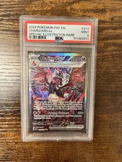 Charizard ex 234/091 Paldean Fates SIR PSA 9 Mint Pokemon Card - Image 1