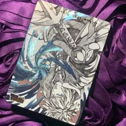 Minato Namikaze NARUTO Crystal Anime Waifu ACG Girl Holo Card - Image 3