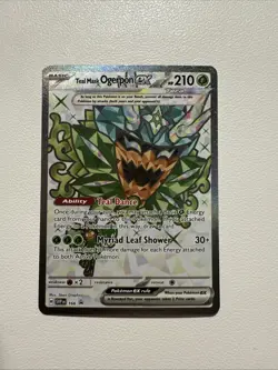 Teal Mask Ogerpon ex 166 Sv: Scarlet & Violet Promo Cards Holo - Image 1
