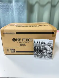One Piece Card Game OP-12 Sealed Case (12 Boxes, JP) + Let’s Get Started Promo - Image 1