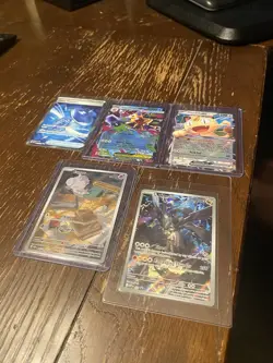 Pokemon TCG Foil 5-Card Lot Meowth Zekrom Starmie EX Glass Trumpet - Image 4
