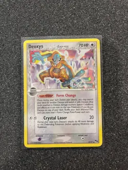 2006, Pokemon Delta Species Deoxys 2/17, Holo Card, MP - Image 2