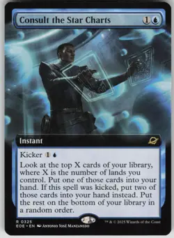 MTG TCG Consult the Star Charts (Extended Art) R Edge of Eternities 325 - Image 1