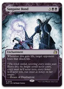 Sanguine Bond Wilds of Eldraine: Enchanting Tales Regular #0035 - Image 1