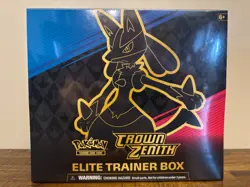 Pokemon ​TCG: Sword & Shield Crown Zenith Elite Trainer Box ETB - Sealed - Image 1