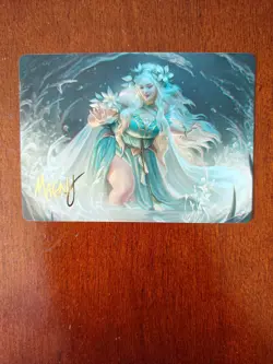 Goldberry, River-Daughter Art Card (Gold-Stamped Signature) - Art Series LOTR - Image 1