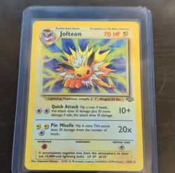 Pokemon TCG Jolteon 4/64 Holo Jungle Unlimited - MP - Image 1
