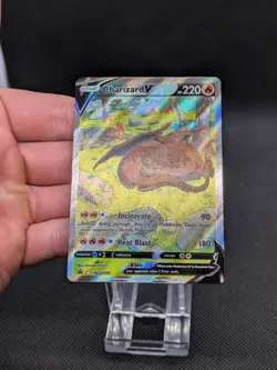Charizard V SWSH260 Ultra Premium Collection Full Art Promo Pokemon NM/M - Image 3