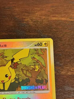 Pokemon Pikachu Stamp Promo 94/123 MT Mysterious Treasures LP - Image 3