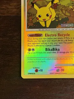 Pokemon Pikachu Stamp Promo 94/123 MT Mysterious Treasures LP - Image 5