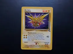 Pokemon - Zapdos 30/62 Rare Fossil - Image 1