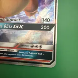 2019 Pokemon Charizard GX SM211 Black Star Promo Full Art Holo Hidden Fates - Image 3