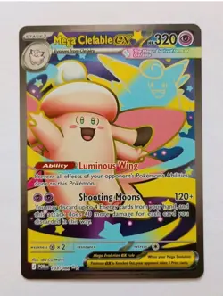 Pokemon TCG Mega Clefable ex 103/088 Perfect Order Full Art Illustration Rare NM - Image 1