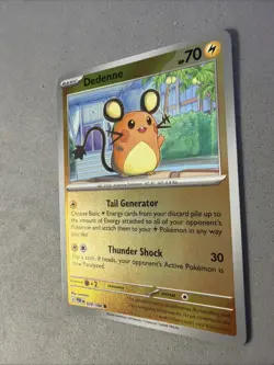 Pokemon TCG * Dedenne 29/088 REVERSE HOLO * Mega Evolution Perfect Order NM - Image 2