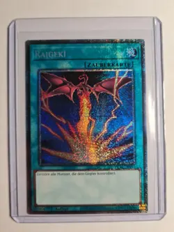 Yu-Gi-Oh! Raigeki • MP25-DE015 • Starlight Rare • Deutsch • NM - Image 1