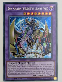 Dunkler Magier, der Ritter der Drachenmagie BLMR-EN001 Secret Rare EN NM YUGIOH - Image 1