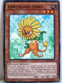 Yu-Gi-Oh - 2x Lowenzahn-Lowe - SR01 - Structure Deck Emperor of Darkness - Image 1