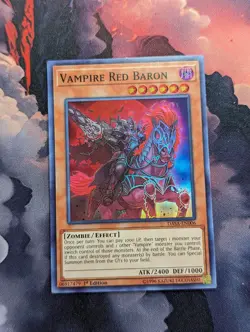 Yu-Gi-Oh! - Vampire Red Baron - (DASA-EN006) - 1st Edition - Image 1