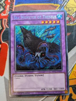 Sea Monster of Theseus - MP17-EN231 - Secret Rare - 1st Edition - Yugioh - VLP - Image 1