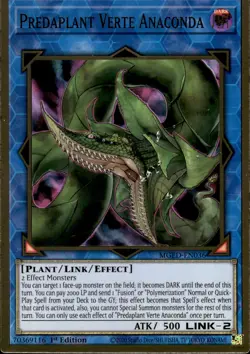 Predaplant Verte Anaconda - Premium Gold Rare 1st Ed. MGED-EN036 - NM - YuGiOh - Image 1
