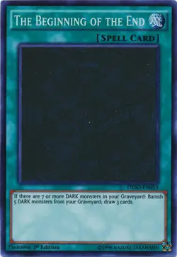 1x (NM) The Beginning of the End - DESO-EN053 - Super Rare - 1st Edition YuGiOh - Image 1