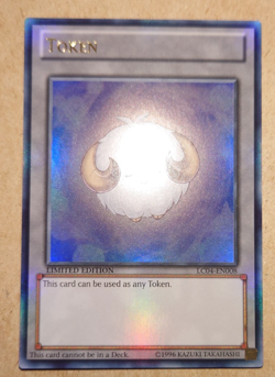 Token Lamb White Ultra Rare LC04-EN008 Yu-Gi-Oh! - Image 1