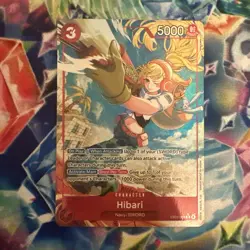 One Piece CCG Hibari EB03-008 R Alt Art Heroines Edition English - Image 1