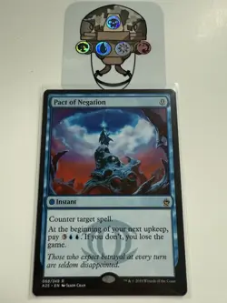 Magic: The Gathering Pact of Negation Card A25 Edition - Image 1