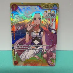 OP04-118 SEC One Piece Card Game Nefeltari Vivi TCG Kingdoms Of Intrigue English - Image 1