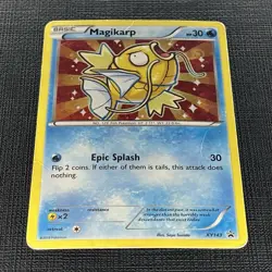 Pokemon TCG Magikarp XY 143 Holo Black Star Promo Card HP - Image 3