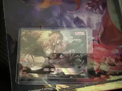 Rapi BT03-001 SPL Leader (Signature card) NIKKE Nivel Arena Korean Trading Card - Image 1