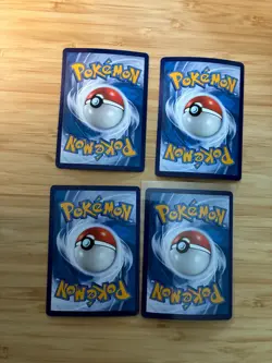 Pokemon S-Chinese Gem Pack Rockruff 4 card lot - Stamp & Masterball - US Seller - Image 2