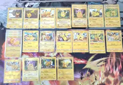 Pokemon TCG Pikachu & Pichu Card Lot English - Image 1