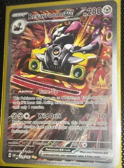 Revavroom EX 224/197 Sv03: Obsidian Flames Holo Pokemon Card NM Condition - Image 1