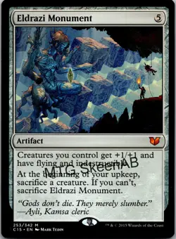MTG SkeenAB Eldrazi Monument from Commander 2015. LP. - Image 1