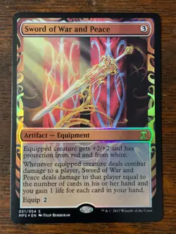 Sword of War and Peace - Masterpiece Series -Inventions- 051/054 - Mythic - Foil - Image 1