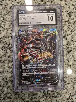 CGC 10 Pokemon Card Giratina V s11 111/100 Lost Abyss Full Alt Art Japanese - Image 1