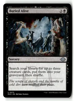 Buried Alive 273 Uncommon Modern Horizons 3 Magic: The Gathering - Image 1